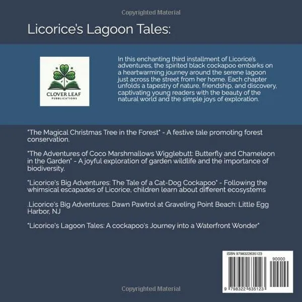 Licorice’s Lagoon Tales: A Cockapoo’s Journey into Waterfront Wonder