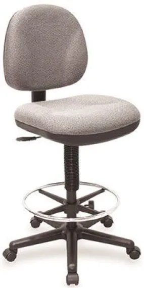 Lorell Pneumatic Multi-Task Stool Gray