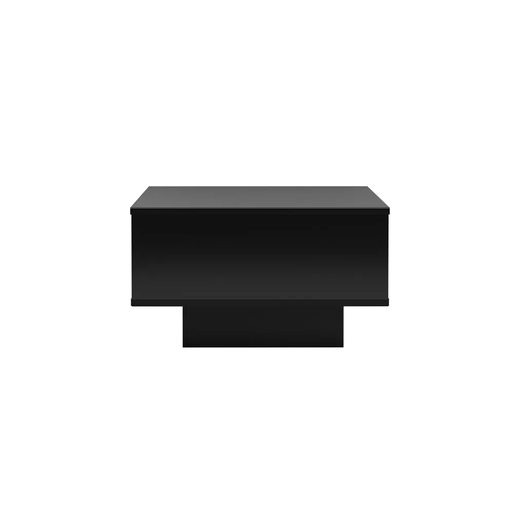 Modern LED Coffee Table, Storage, Gloss Finish - Artiss