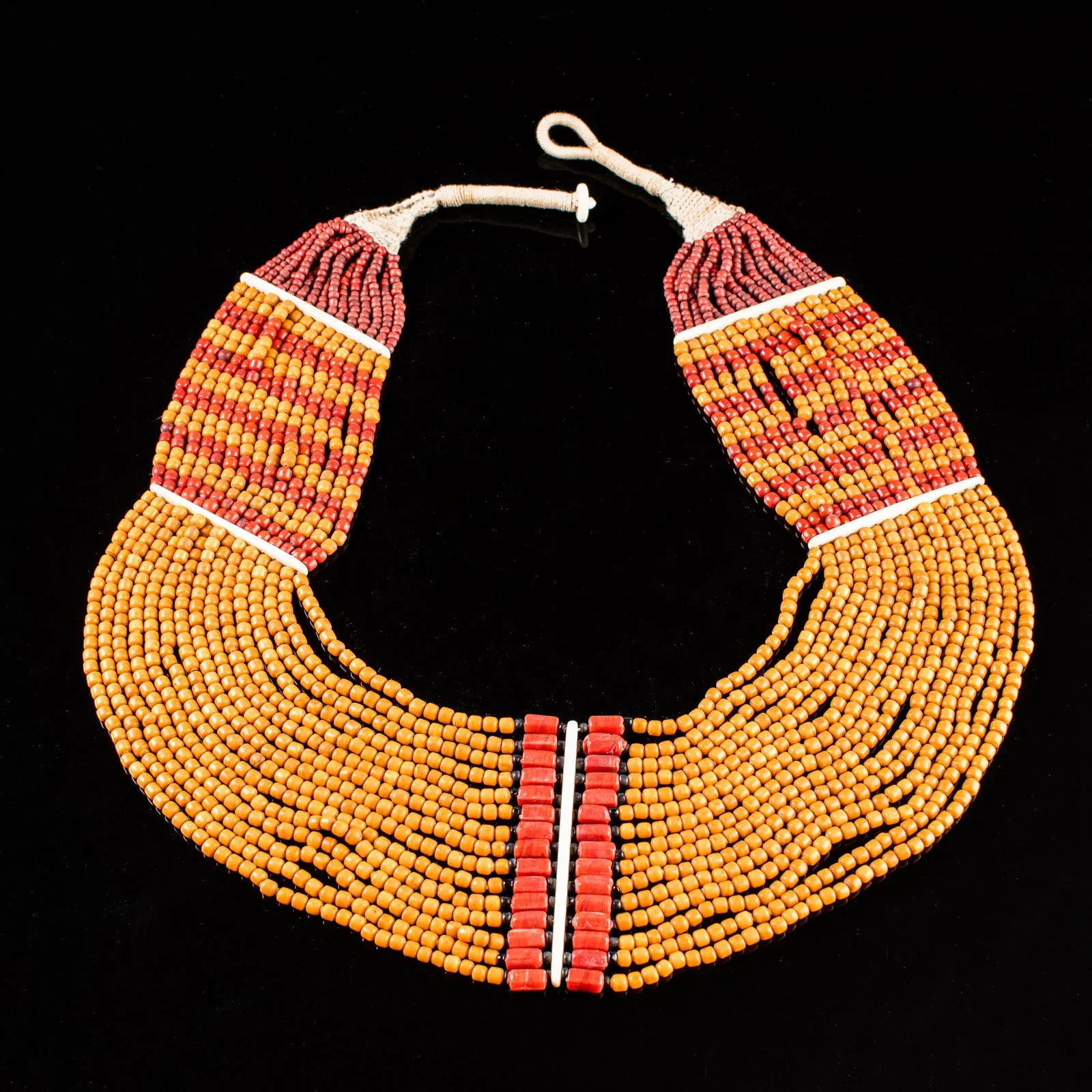 Naga Beaded Statement Jewelry Necklace