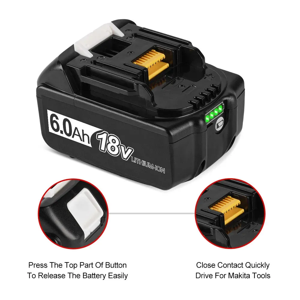 ONEVAN 18V Handheld Planer & F30G Staple Gun Brushless Cordless 2‑Pc. Combo Kit 6.0Ah