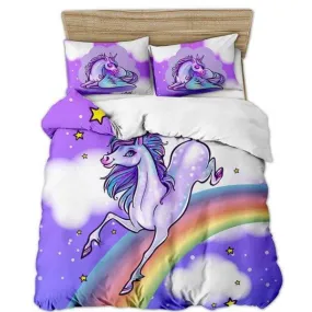 Overlay Unicorn Bed Set