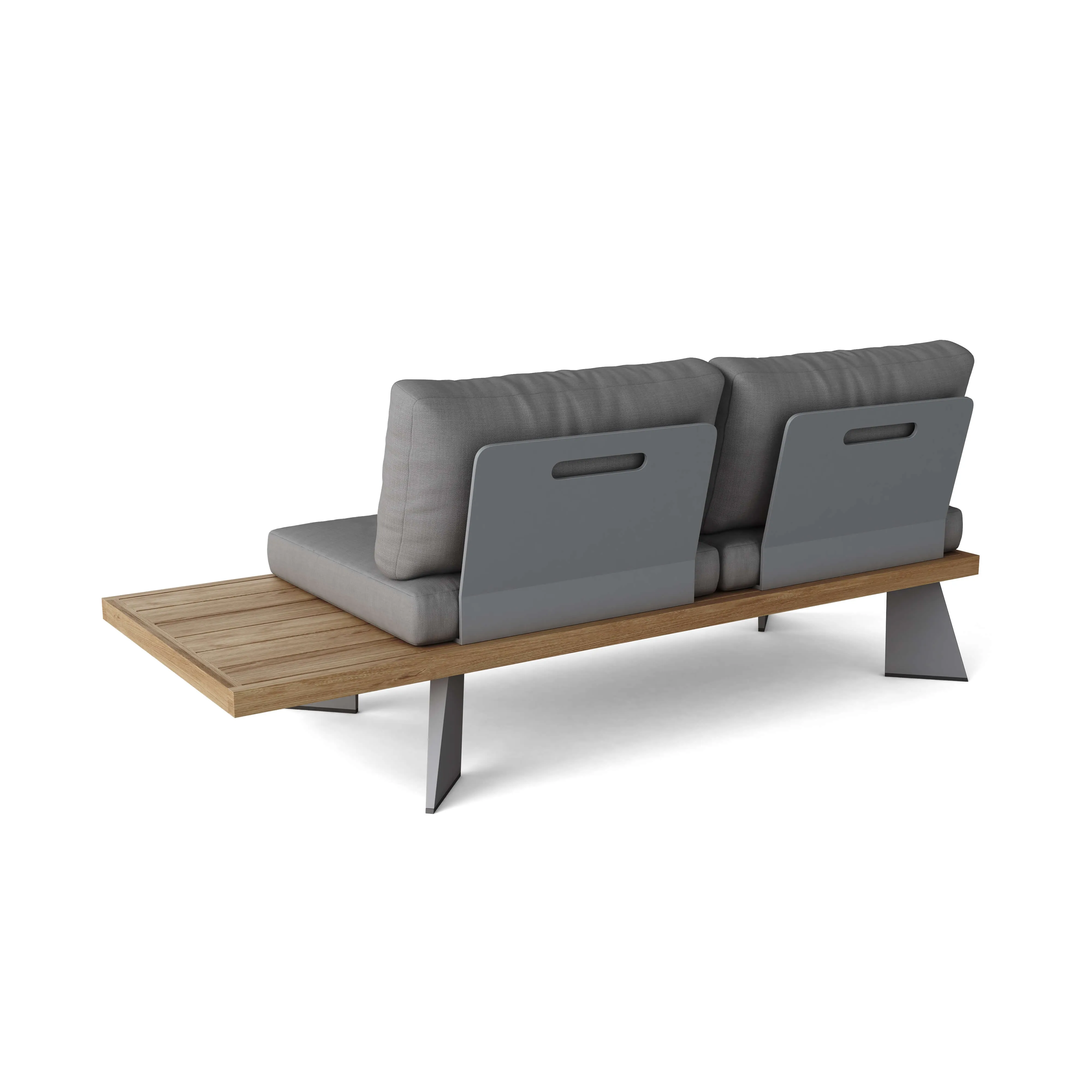 Oxford Platform 2-Seater, From Designer Sketches To Your Patio, 79"W X 33"D X 30"H.