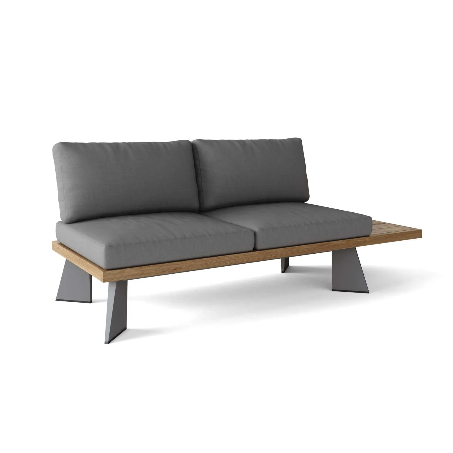 Oxford Platform 2-Seater, From Designer Sketches To Your Patio, 79"W X 33"D X 30"H.