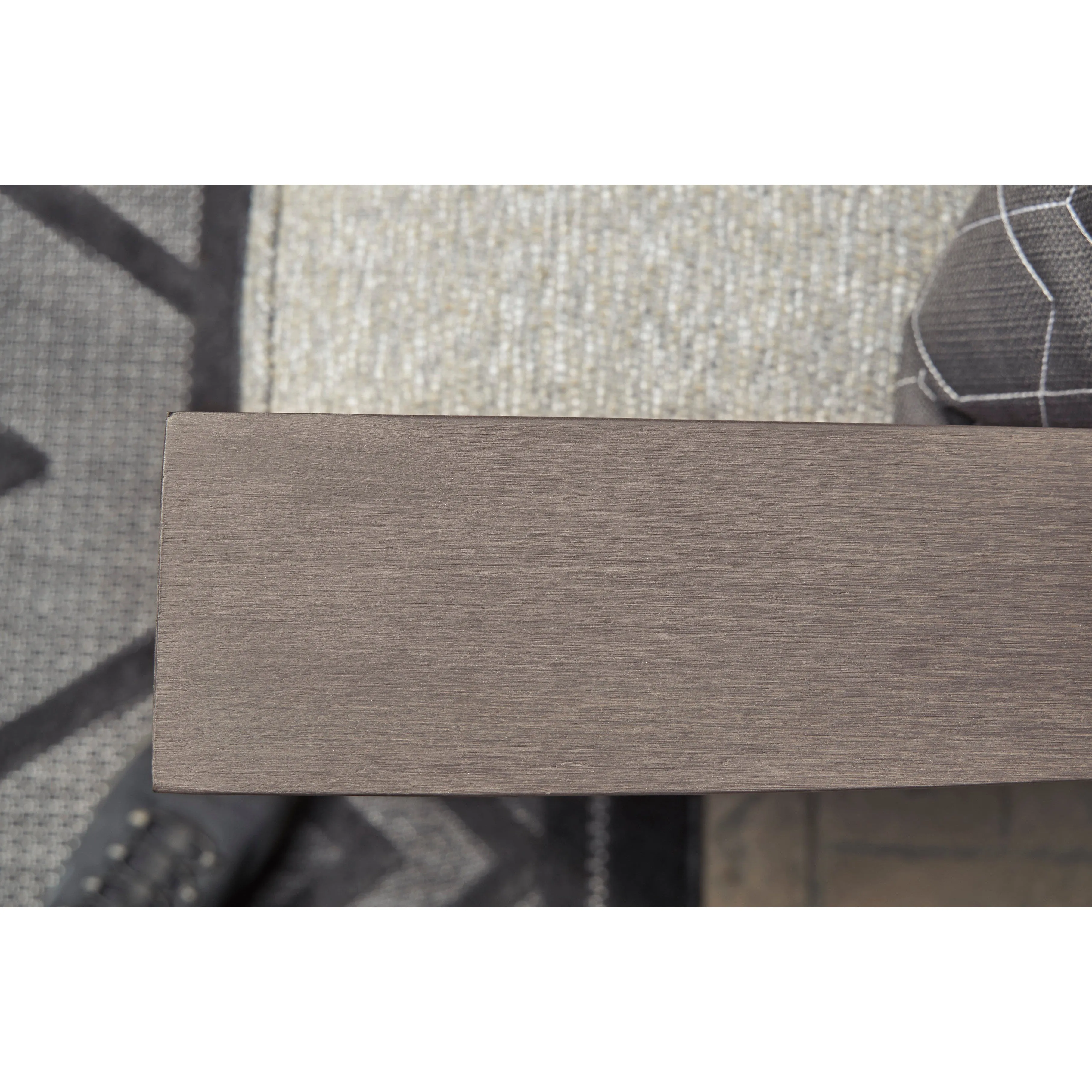 Poly Teak Taupe Outdoor Loveseat