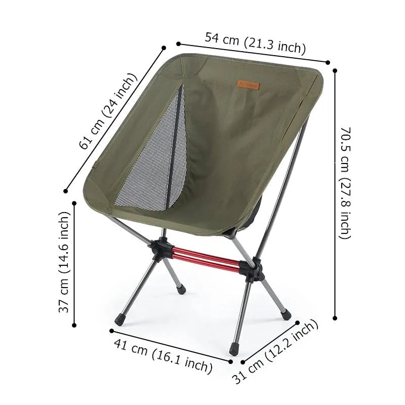 Portable Folding Backpack Camping Chair