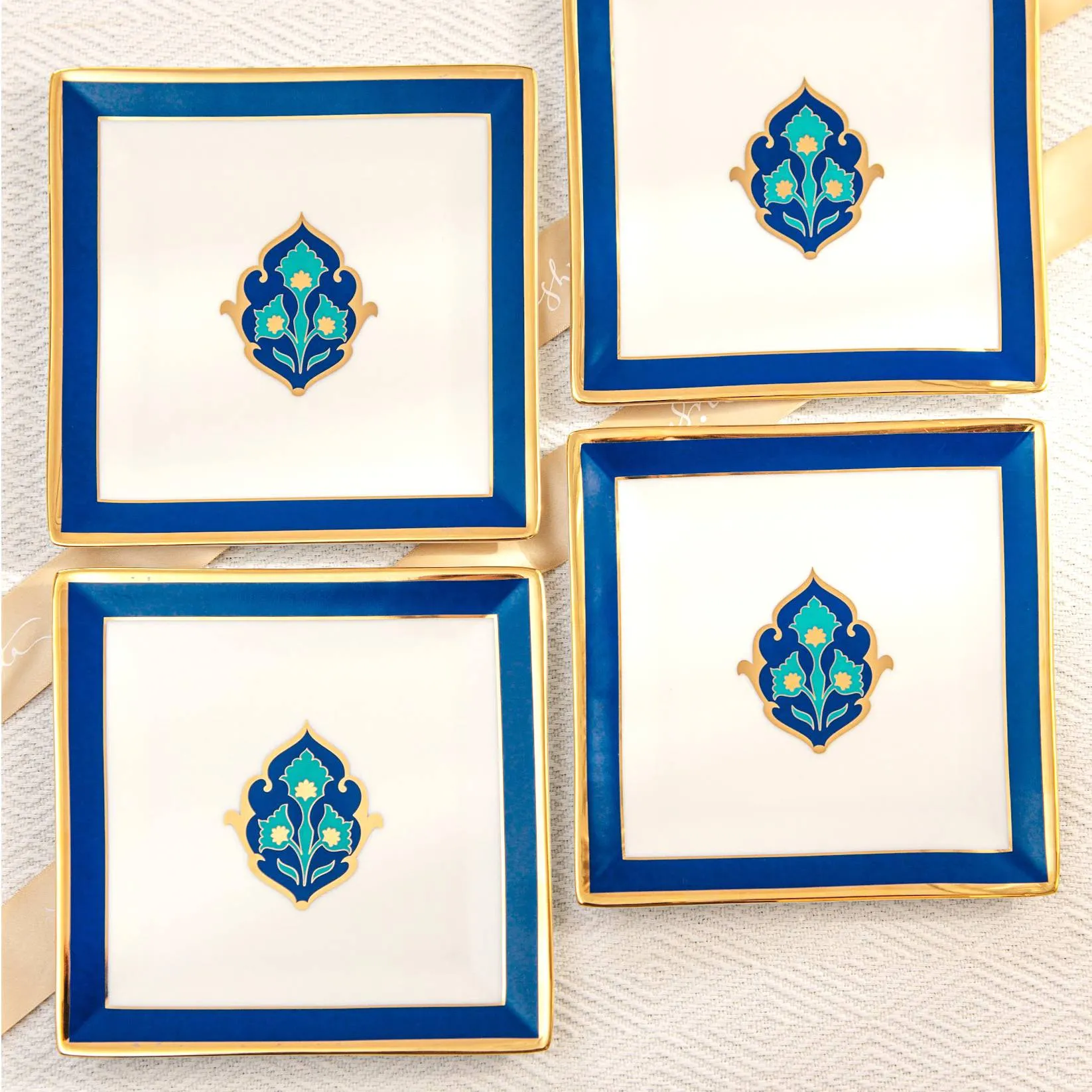 Shores of Persia - Set of 4 Appetiser Plates