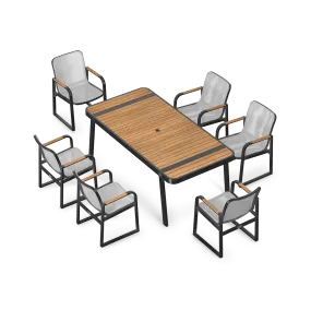 Signature 7-Piece Outdoor Patio Dining Set