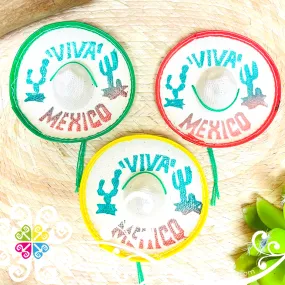 Small Palm Mexico Hat - Party Decor
