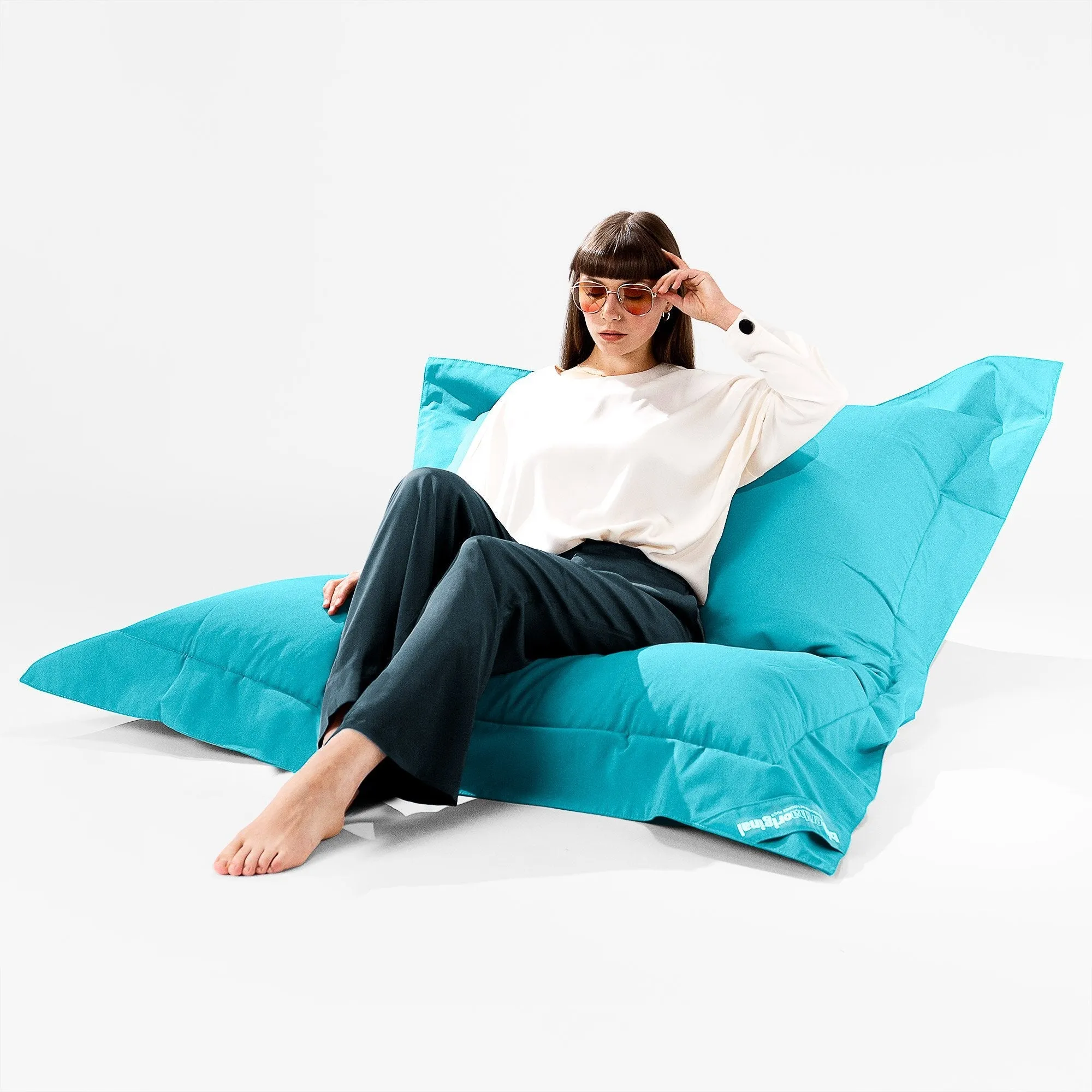 SoleiStorm™ Ultra 2000 h  XXL Giant Outdoor Bean Bag - Olefin Aqua