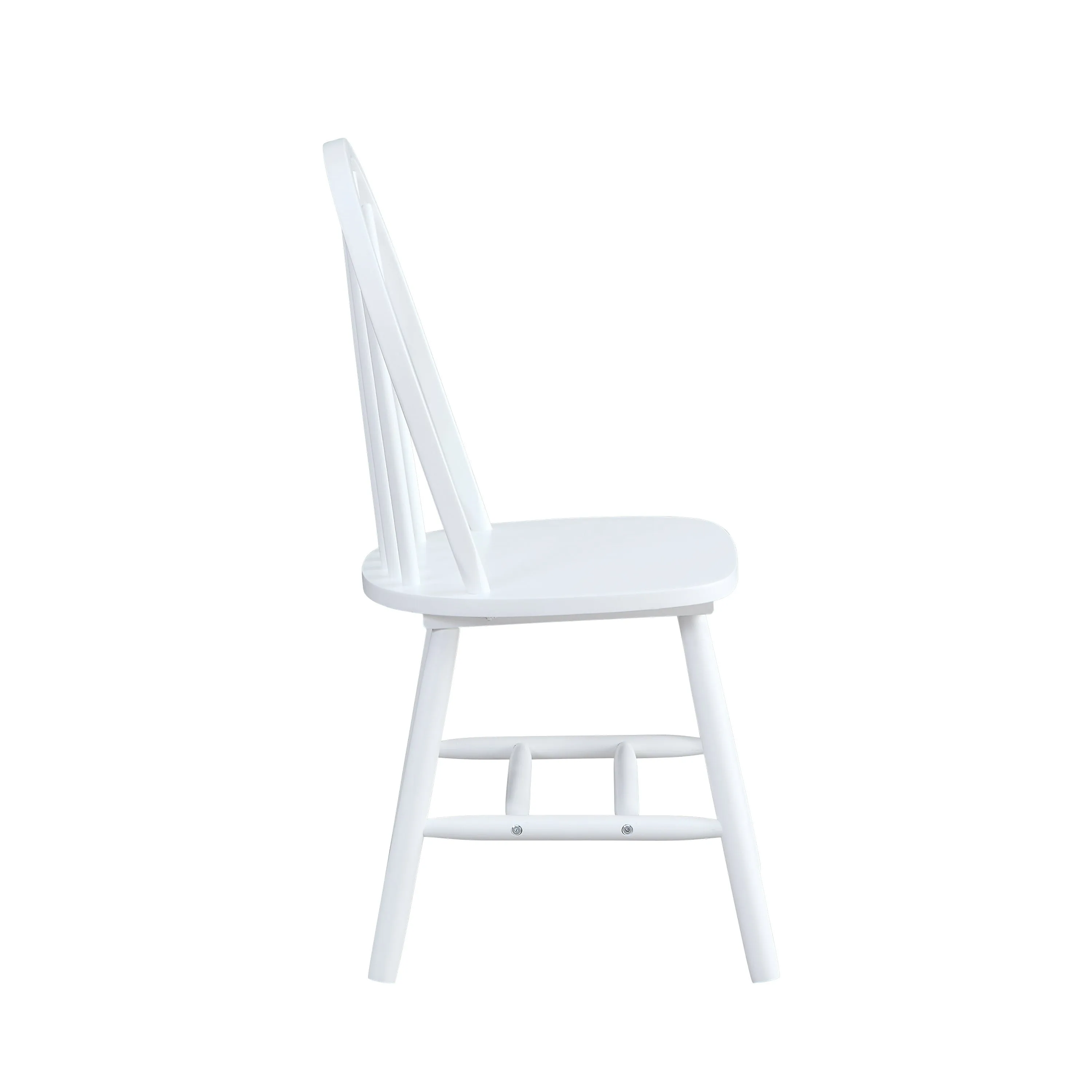 Solid Wood Dining Chairs, Set of 2