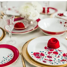 The Mughal Garden - Dinner Set