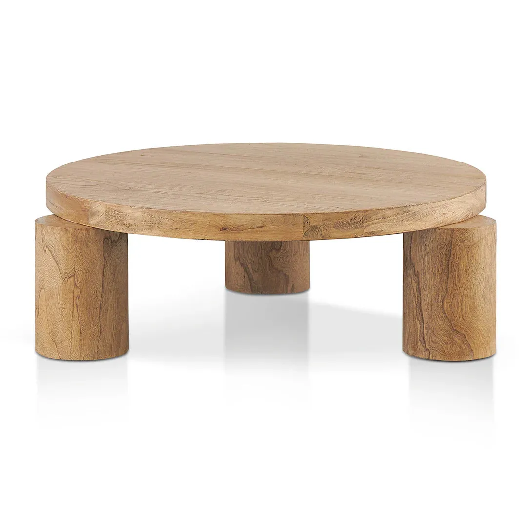 THREE PILLARS COFFEE TABLE