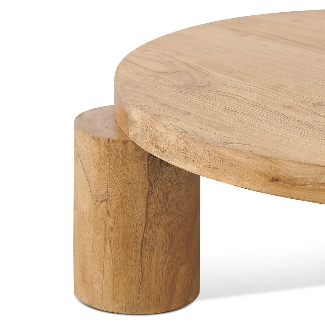 THREE PILLARS COFFEE TABLE