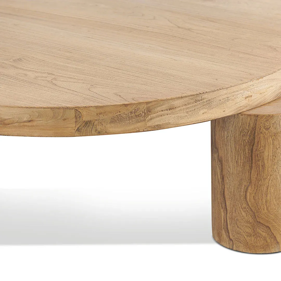 THREE PILLARS COFFEE TABLE