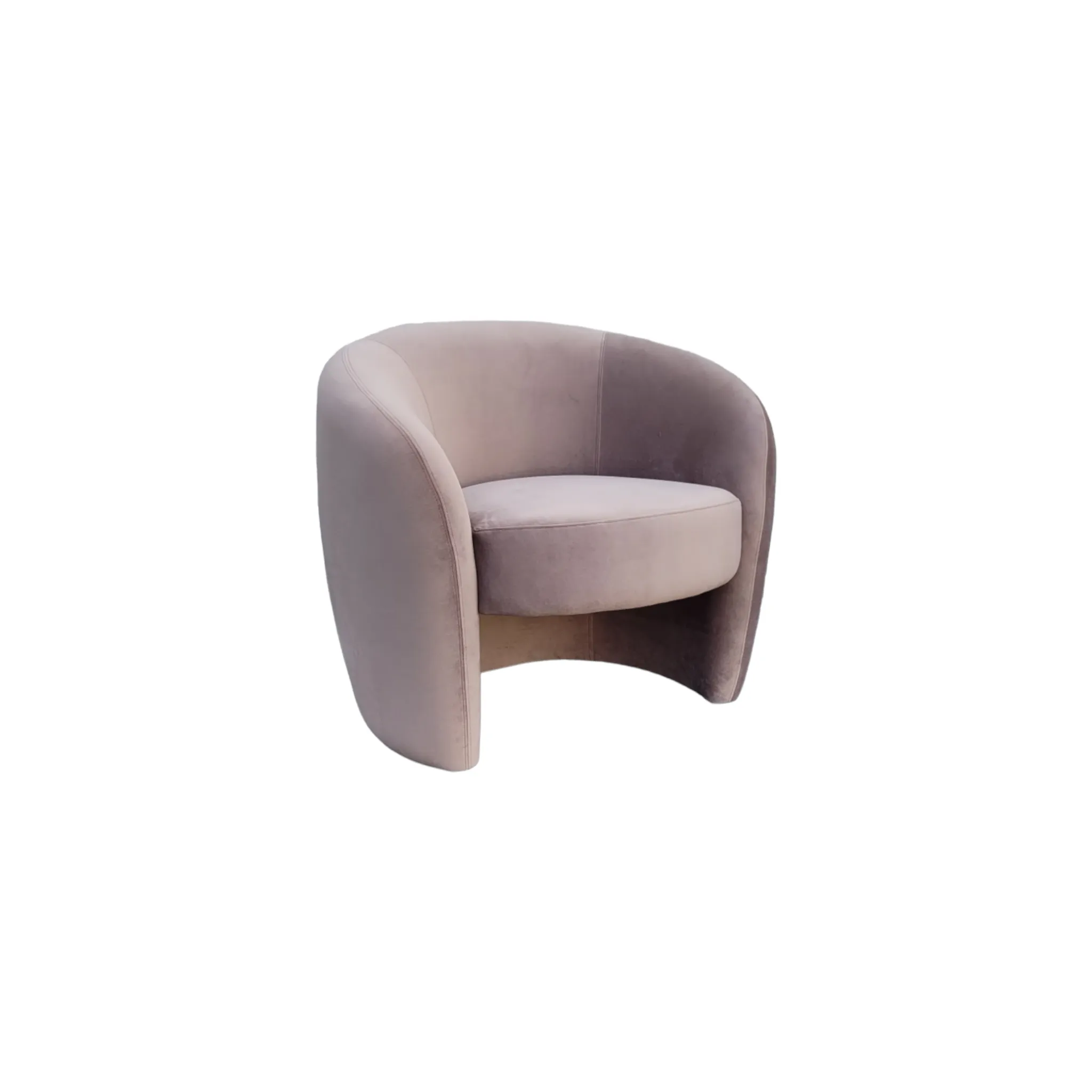 Tortona Mushroom Taupe Lounge Chair