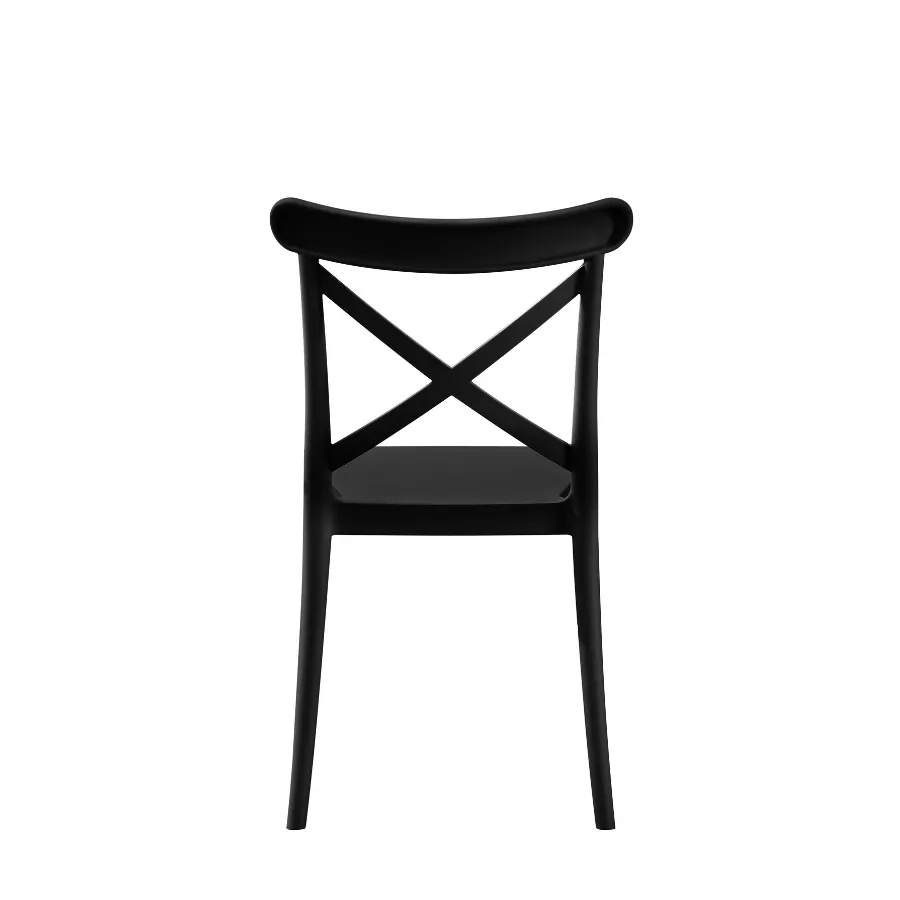 Trancoso Black Cafe Chair