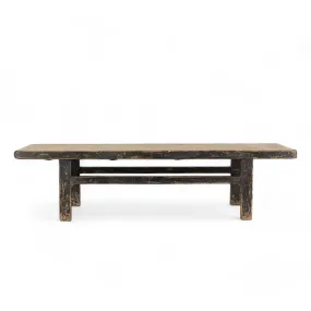 Venteo Rustic Black Pine Coffee Table