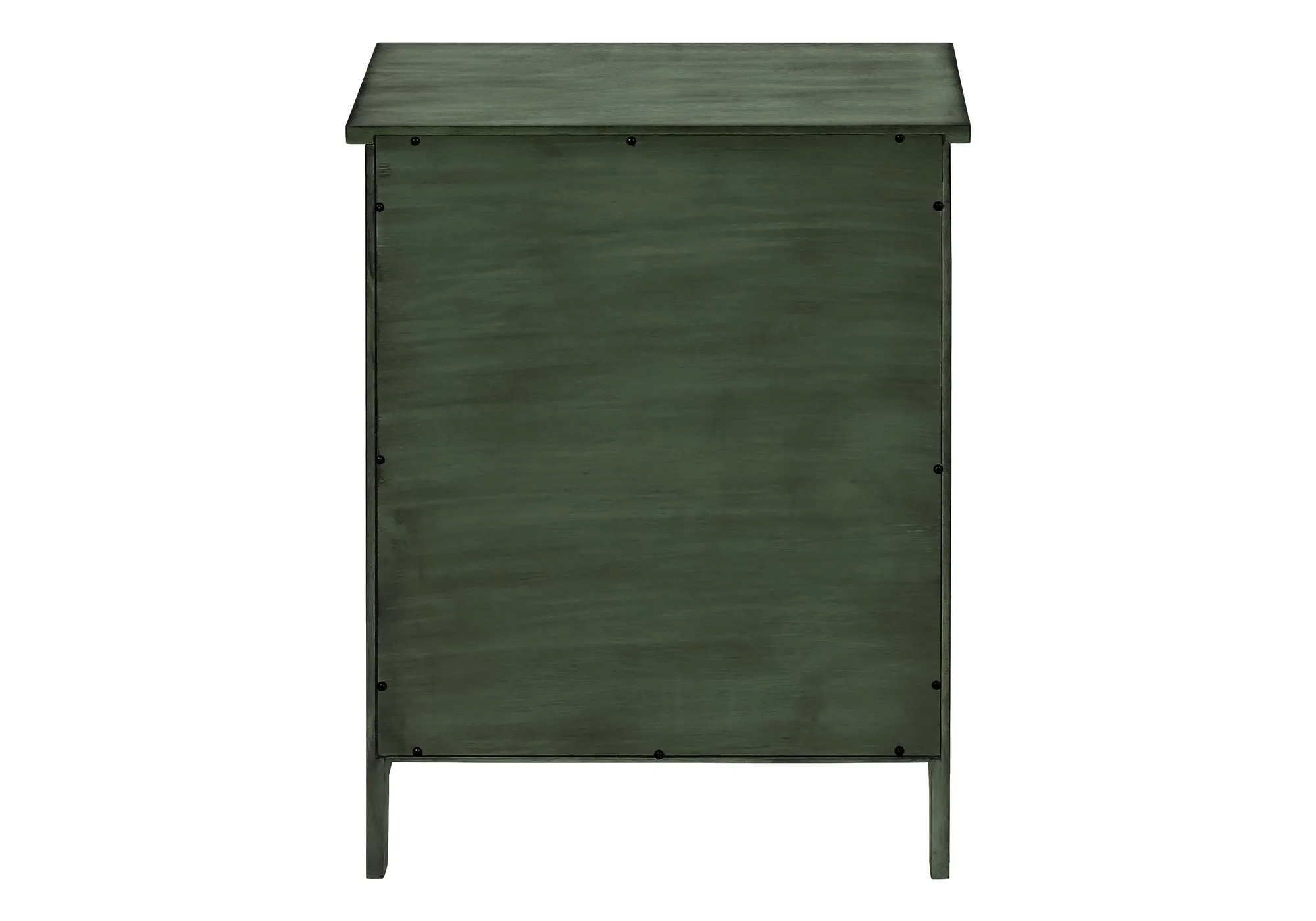 Verdant Elegance Transitional Nightstand