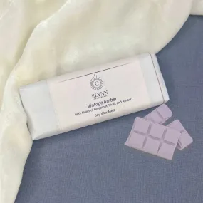 Vintage Amber Soy Wax Melt | Woody Musk | Wardrobe Freshener