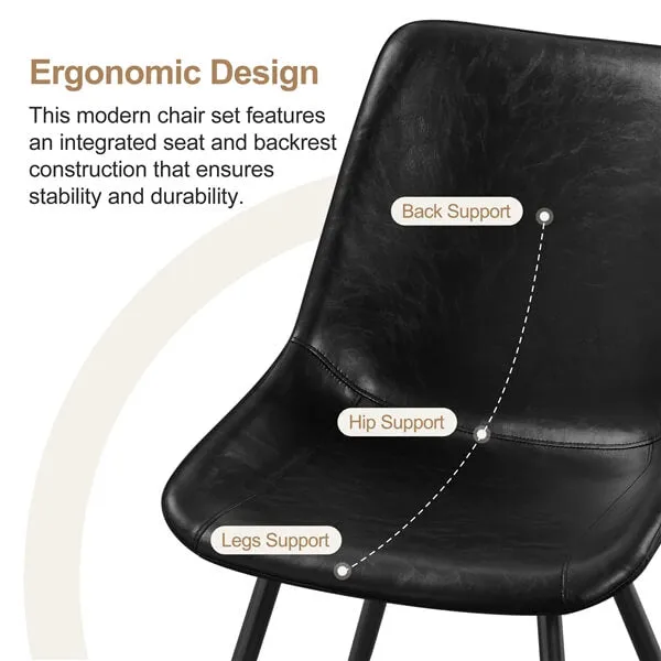 Yaheetech Dining Chairs Set of 2